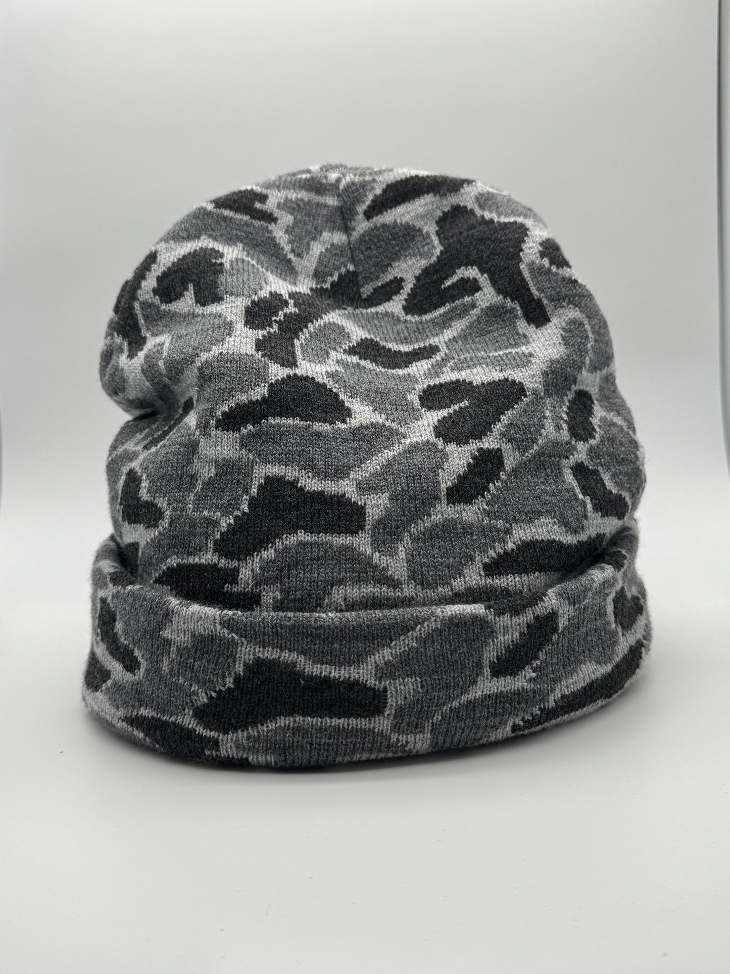 Grey camo beanie